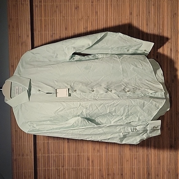 Calvin Klein Slim Fit, Long sleeve Button down, 16in neck, 34/35 - Picture 1 of 5